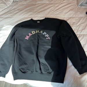 Madhappy Black Crewneck Sweater